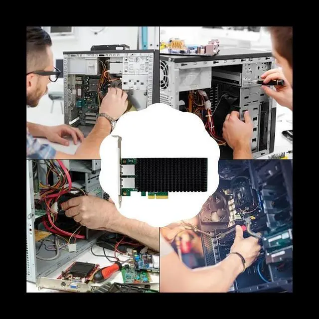 Main image of ST7319 X540-T2 PCIe 10G Server Network Card PCIe X4 5.0GT/S Duals Port RJ45 10G Converged Network Server Network Card