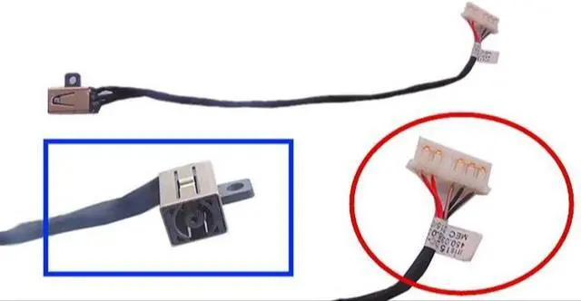 Main image of For Inspiron 15 3583 3493 5593 Latitude 3490 3590 E3590 0228R6 DC301011R00 DC Power Jack Cable Charging Port Connector