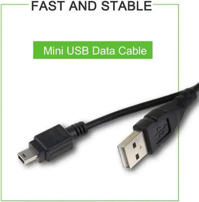 Alt view image 4 of 4 - Mini USB Cable, 28AWG USB 2.0 Cable USB Mini Charging Cord 5 Pin for MP3 MP4     Mini USB Cable, 28AWG USB 2.0 Cable USB Mini Charging Cord 5 Pin for MP3 MP4