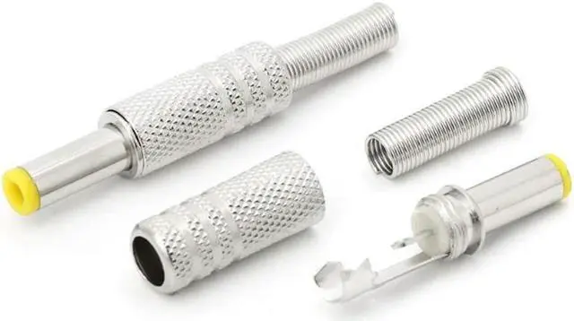 Alt view image 4 of 4 - 5.5x2.5mm Connector Adapter for Media Player MP3 MP4 Player Audio-Video Equipmen     5.5x2.5mm Connector Adapter for Media Player MP3 MP4 Player Audio-Video Equipmen