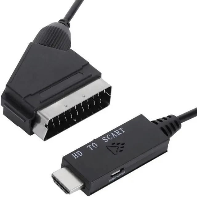 Alt view image 3 of 4 - to Scart Adapter Converter Convert High-Definition Video Regular     to Scart Adapter Converter Convert High-Definition Video Regular