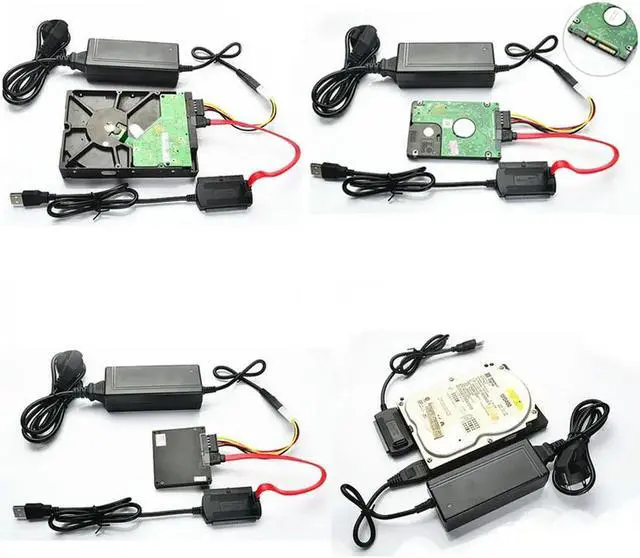 Alt view image 4 of 4 - USB Adapter for Sata / IDE 3.5" (40-pin) / IDE 2.5" (44-pin) Support Hard     USB Adapter for Sata / IDE 3.5" (40-pin) / IDE 2.5" (44-pin) Support Hard
