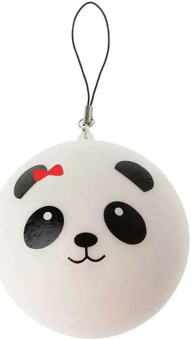 Alt view image 4 of 4 - Panda Steamed Bun Bag Phone Pendant Lanyard Keychain Kid Toy Gift     Panda Steamed Bun Bag Phone Pendant Lanyard Keychain Kid Toy Gift