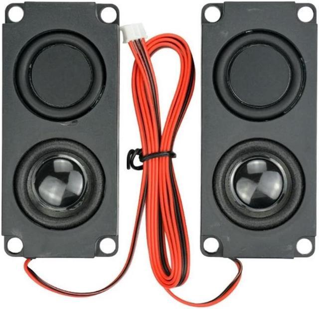Main image of 2Pieces Square Speaker Mini Sound System Friendly Material     2Pieces Square Speaker Mini Sound System Friendly Material