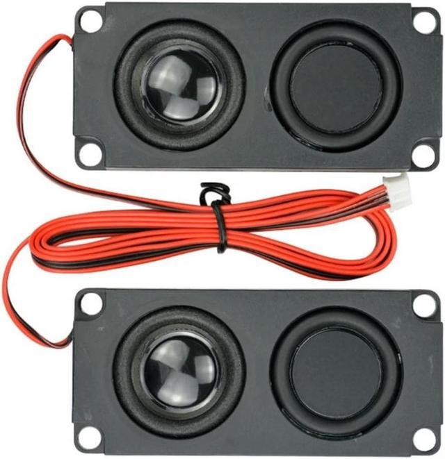 Alt view image 3 of 4 - 2Pieces Square Speaker Mini Sound System Friendly Material     2Pieces Square Speaker Mini Sound System Friendly Material