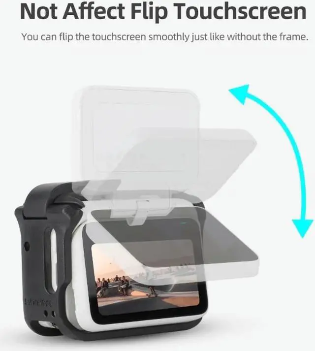 Alt view image 4 of 4 - Camera Stabilizer Frame Protective Case Camera Cage Protector for Insta 360 GO3     Camera Stabilizer Frame Protective Case Camera Cage Protector for Insta 360 GO3
