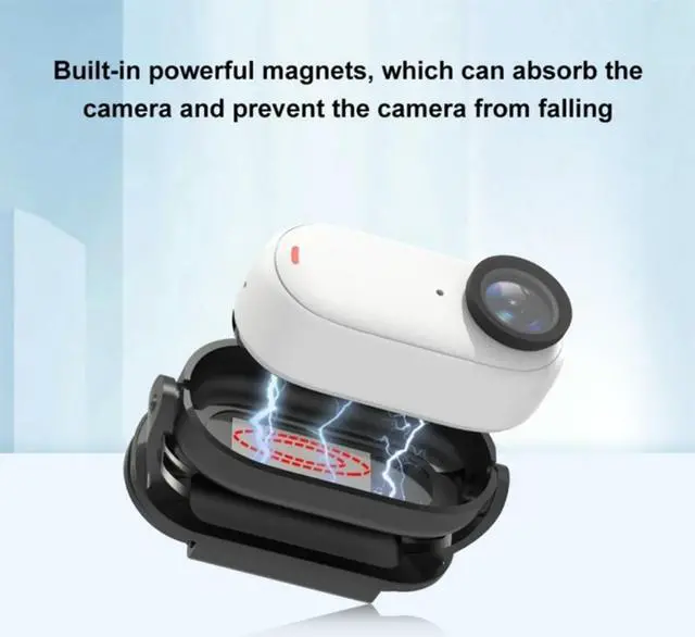 Alt view image 3 of 4 - Hat Clip for 360 GO 3 Thumb Action Camera Quick Release Camera Fixed Mount Clamp Holder Bracket     Hat Clip for 360 GO 3 Thumb Action Camera Quick Release Camera Fixed Mount Clamp Holder Bracket