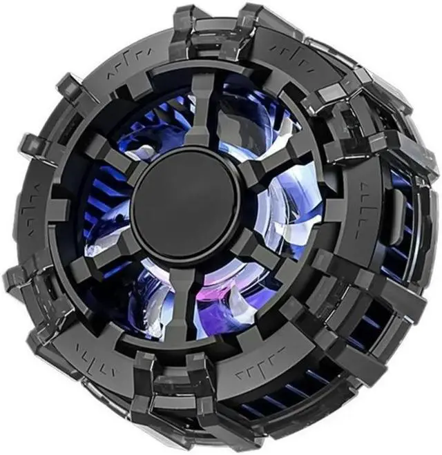 Main image of Phone Cooling Fan with Light for Game Live Low Noise Semiconductor Heat Sink Cooling System     Phone Cooling Fan with Light for Game Live Low Noise Semiconductor Heat Sink Cooling System
