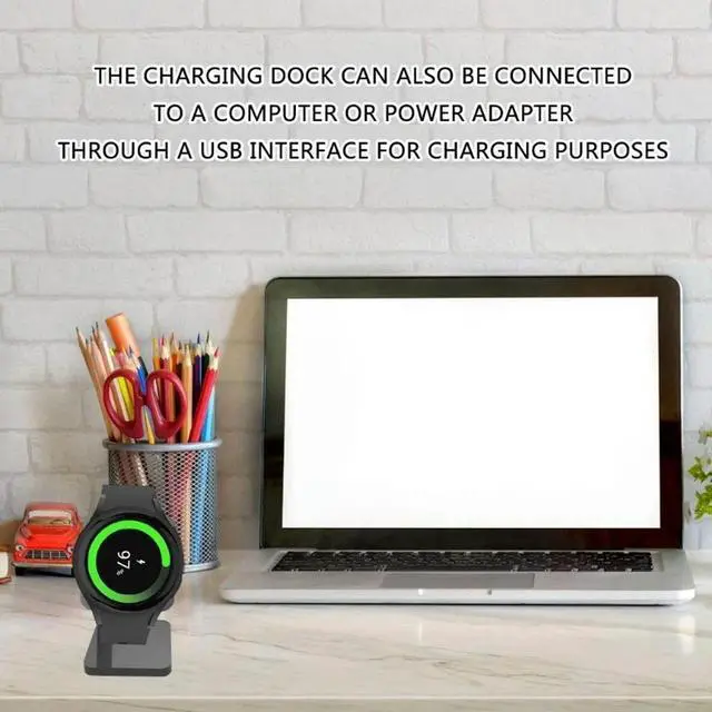 Alt view image 2 of 4 - Easy to Use Charging Stand Convenient Base General USB Charging Dock for smartwatches 7     Easy to Use Charging Stand Convenient Base General USB Charging Dock for smartwatches 7