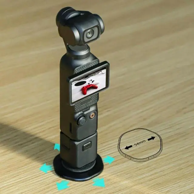 Alt view image 3 of 4 - Camera Suction Cup Mount for Pocket 3/2 Suction Mount Quick Release Universal Camera Mount     Camera Suction Cup Mount for Pocket 3/2 Suction Mount Quick Release Universal Camera Mount