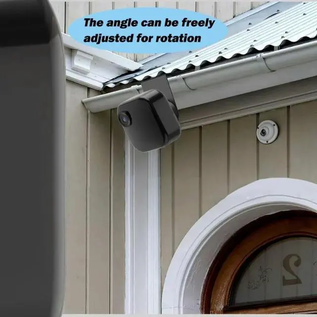 Alt view image 2 of 4 - For Outdoor 4 Camera Bracket, Stainless Steel Door Clamp Mount Rack     For Outdoor 4 Camera Bracket, Stainless Steel Door Clamp Mount Rack