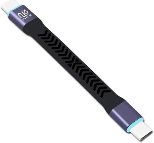 Main image of Short USB Cord High Speed UsbC to TypeC Cable for Fast Charging and Data Transfer Cord 20Gbps     Short USB Cord High Speed UsbC to TypeC Cable for Fast Charging and Data Transfer Cord 20Gbps