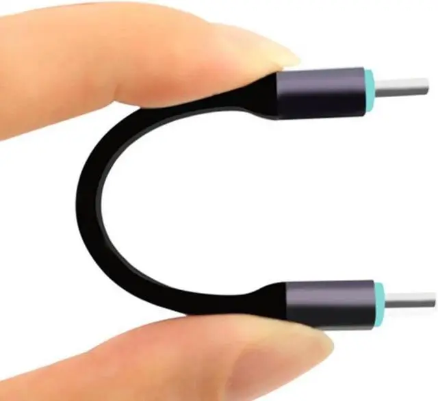 Alt view image 4 of 4 - Short USB Cord High Speed UsbC to TypeC Cable for Fast Charging and Data Transfer Cord 20Gbps     Short USB Cord High Speed UsbC to TypeC Cable for Fast Charging and Data Transfer Cord 20Gbps