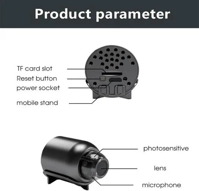 Main image of 1080P Mini Camera Portable Digital Video Recorder Cameras Night Time Recording     1080P Mini Camera Portable Digital Video Recorder Cameras Night Time Recording