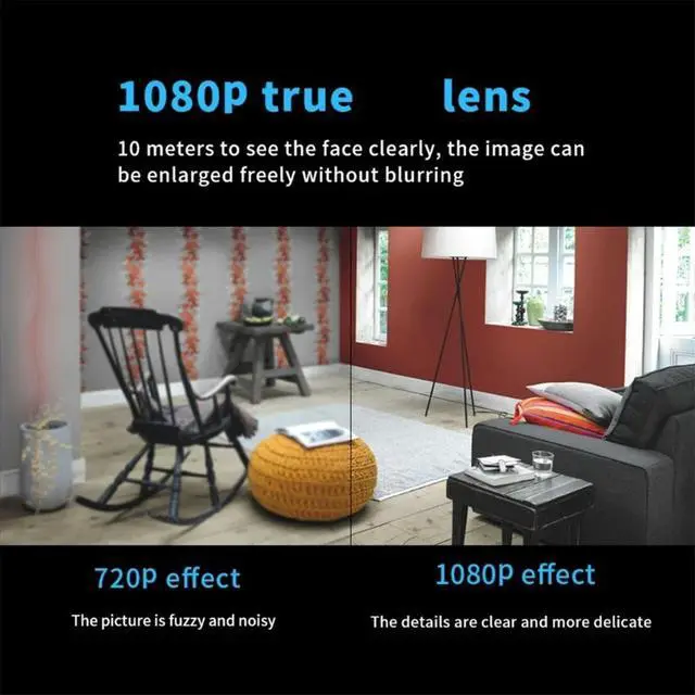 Alt view image 2 of 4 - 1080P Mini Camera Portable Digital Video Recorder Cameras Night Time Recording     1080P Mini Camera Portable Digital Video Recorder Cameras Night Time Recording