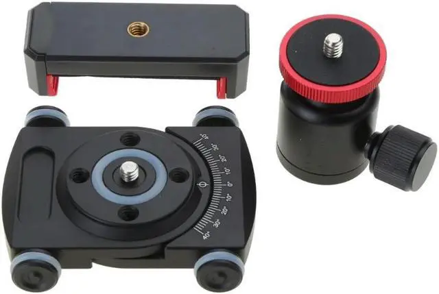 Alt view image 4 of 4 - ruth's sister Tabletop Camera Car Slider with Ball Head and Phone Clamp for Camera