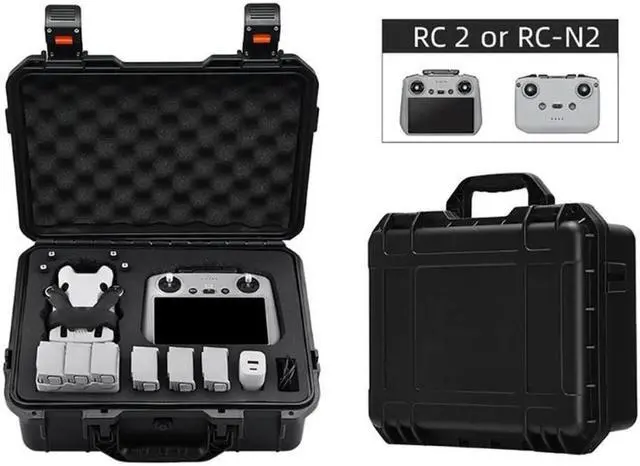 Alt view image 4 of 4 - ruth's sister Reliable Protective Case Solid Carrying Case for Mini 2 Drones & Accessories