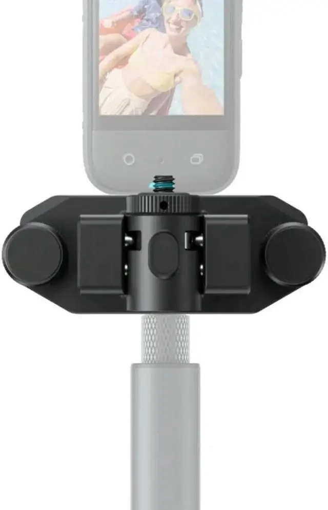 Alt view image 3 of 4 - ruth's sister Portable Mount Adapter Bracket for Selfie Sticks, Quick Release Selfie Holsters for Outdoor Activities & Recording