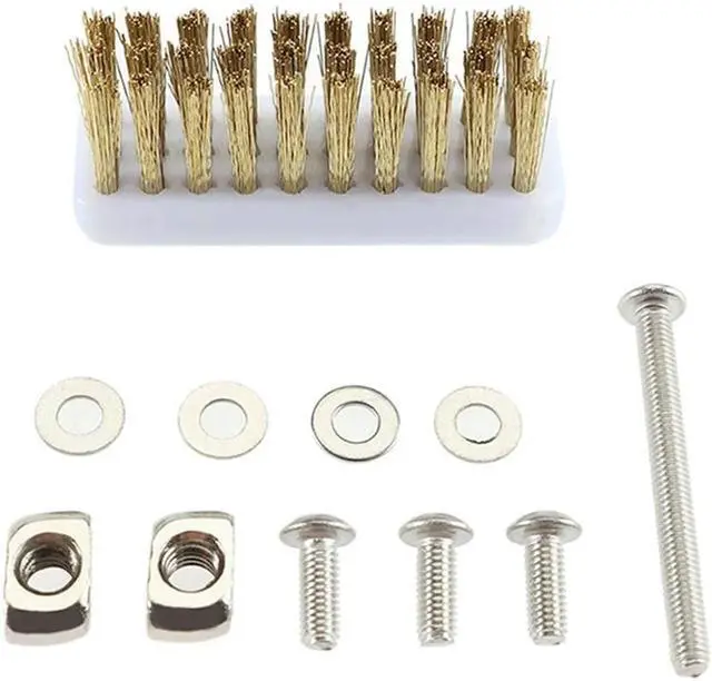 Main image of Ruth's sister 3D Printer Cleaner Tool Nozzle Cleaning Brush Kit Copper Wire Toothbrush For Voron 2.4/Trident Hotend Cleaning Nozzle Durable