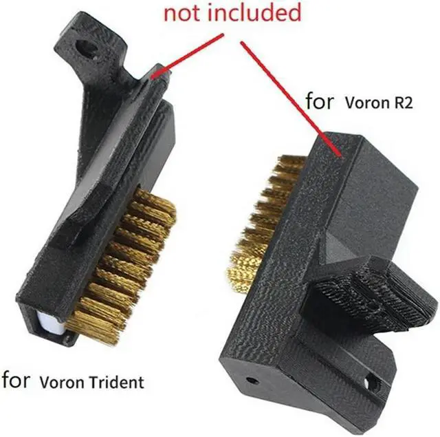 Alt view image 3 of 4 - Ruth's sister 3D Printer Cleaner Tool Nozzle Cleaning Brush Kit Copper Wire Toothbrush For Voron 2.4/Trident Hotend Cleaning Nozzle Durable