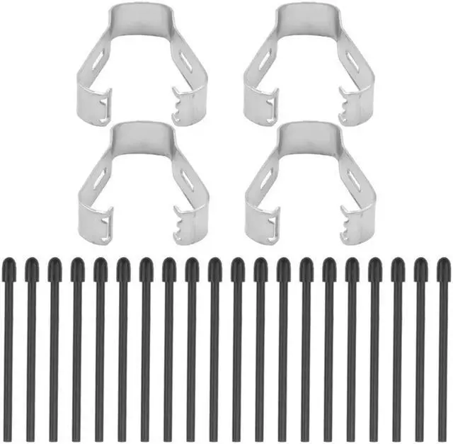 Alt view image 3 of 4 - Ruth's sister (40 Pack) Marker Pen Tips/Nibs For Remarkable 2 Stylus Pen Replacement Soft Nibs/Tips Black