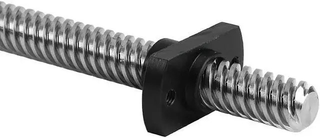 Alt view image 3 of 4 - Ruth's sister 3D Printer 4Pcs Z Axis Trapezoid Motor Screw Nuts T8 Nut POM Nut Lead 8Mm Pitch 2Mm For Creality CR10 CR-10S Ender-3 Lead Screw