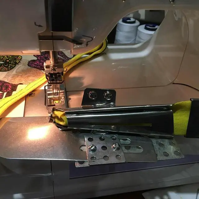 Alt view image 4 of 4 - Ruth's sister Folder 1-3/8--1/2 Dayu Flat Binder Seaming Machine General Flat Stretch Cylinder Single Packet Double Folder Dayu 103