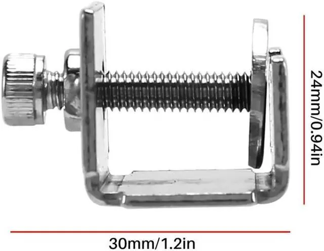 Alt view image 3 of 4 - Ruth's sister Glass Bed Clip Compatible With Ender 3/3 Pro/V2/3S,Ender 5/Pro, Adjustable 3D Printer Clip Clamp Accessories,4 Pcs