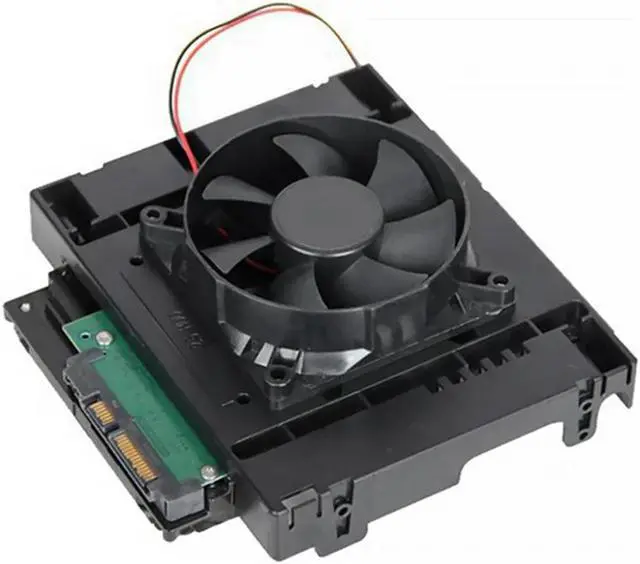 Main image of Ruth's sister 3X 5.25 Optical Drive Position 2.5 Inch To 3.5 Inch SSD 8CM Fan HDD Adapter Tray Dock Hard Drive Holder For PC Enclosure