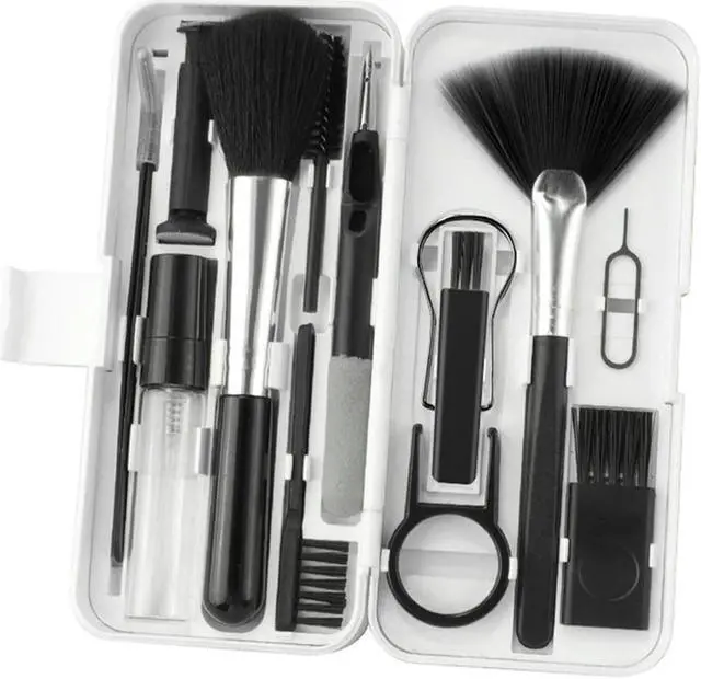 Main image of Ruth's sister Keyboard Cleaning Brush Computer Dust Removal Soft Brush Mobile Phone Headset Cleaning Pen Wipe Notebook Cleaning Set