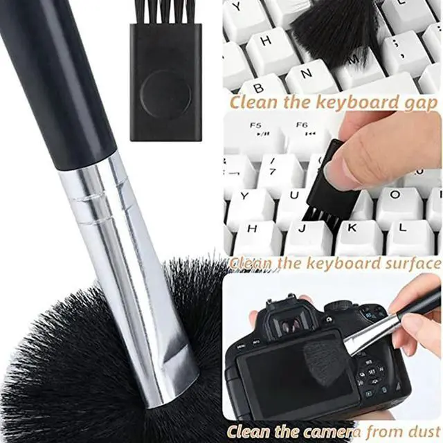 Alt view image 2 of 4 - Ruth's sister Keyboard Cleaning Brush Computer Dust Removal Soft Brush Mobile Phone Headset Cleaning Pen Wipe Notebook Cleaning Set