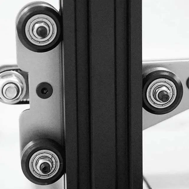Alt view image 2 of 4 - Ruth's sister 12 Pcs 625Zz Plastic Pulley Wheels With Bearings Gear For 3D Printer Compatible With CR-10 / CR-10S / CNC Router Hybrid