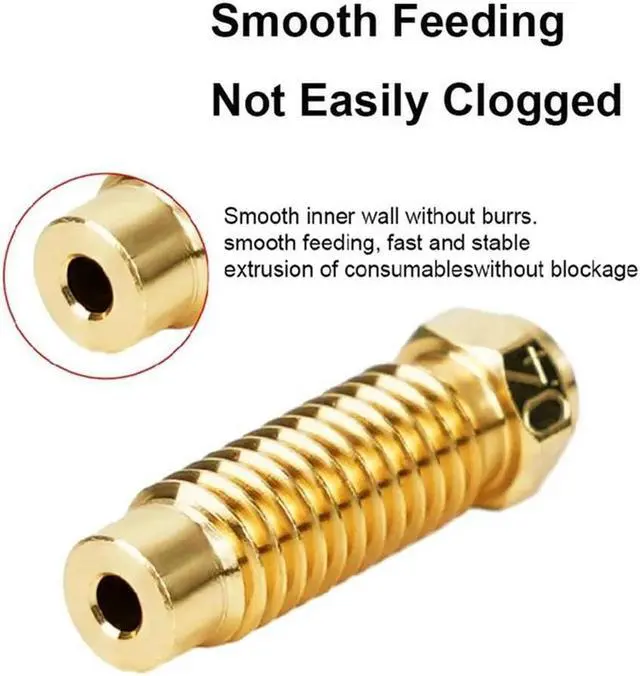Alt view image 4 of 4 - Ruth's sister 3D Printer Extruder Hotend Nozzle Kit-8Pcs Brass Nozzles, 2Pcs Hardened Steel Nozzles, For Elegoo Neptune 4 Plus/4 Max Durable