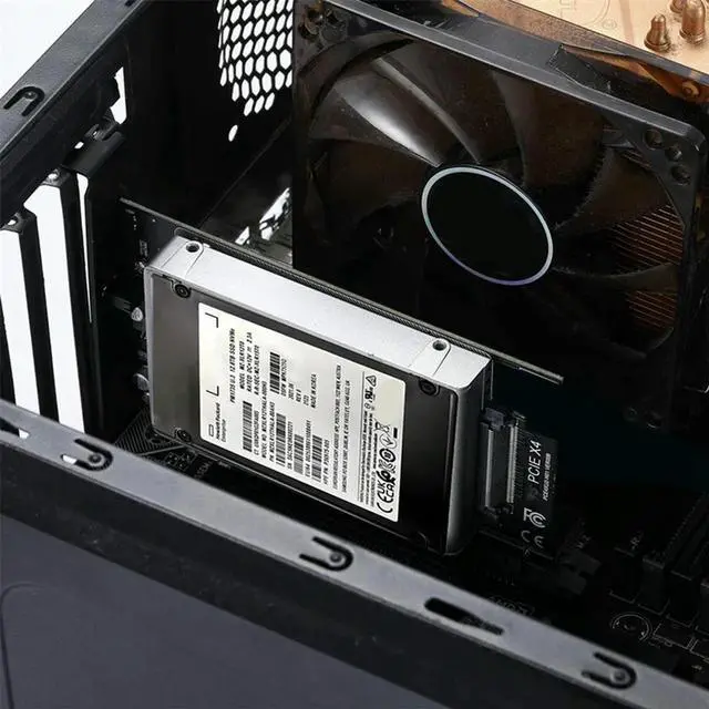 Alt view image 4 of 4 - Ruth's sister Nvme Pcie SSD U.3 U3 Kit SFF-8639 To PCI-E 4.0 X4 Host Adapter For Motherboard PM1735 Durable Easy Install Easy To Use