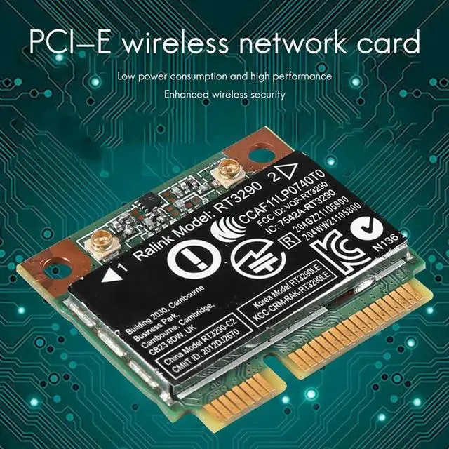 Alt view image 4 of 4 - Ruth's sister 3X RT3290 150Mbps Wi-Fi Wireless Network Card Bluetooth-Compatible For Pavilion G7-2000 Ralink 802.11B/G/N