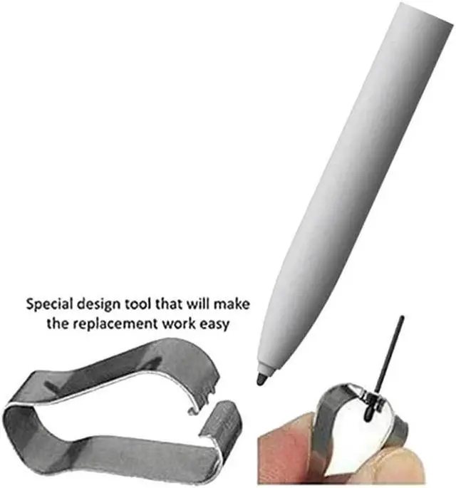 Alt view image 3 of 4 - Ruth's sister (80 Pack) Marker Pen Tips/Nibs For Remarkable 2 Stylus Pen Replacement Soft Nibs/Tips Black