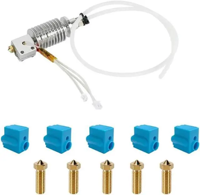 Main image of Ruth's sister Vyper Print Header For Anycubic Vyper,3D Printer Assembled Hotend Kit With 5PCS Silicone Socks And Nozzles For Vyper 3D Printers