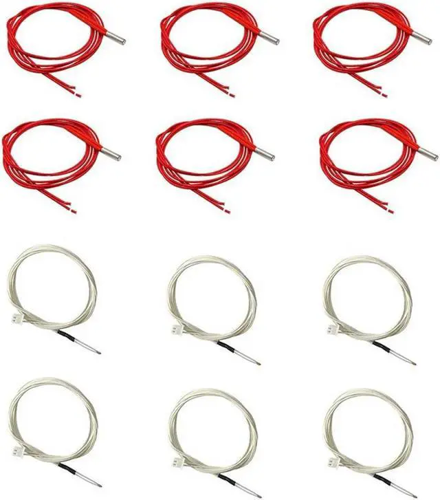 Main image of Ruth's sister 24V 40W Cartridge Heater And NTC Thermistor 100K 3950 Compatible With 3D Printer Creality CR-10S Pro, CR-X, Ender 3