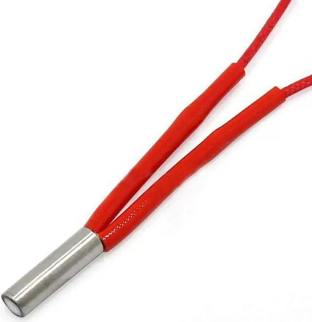 Alt view image 3 of 4 - Ruth's sister 24V 40W Cartridge Heater And NTC Thermistor 100K 3950 Compatible With 3D Printer Creality CR-10S Pro, CR-X, Ender 3