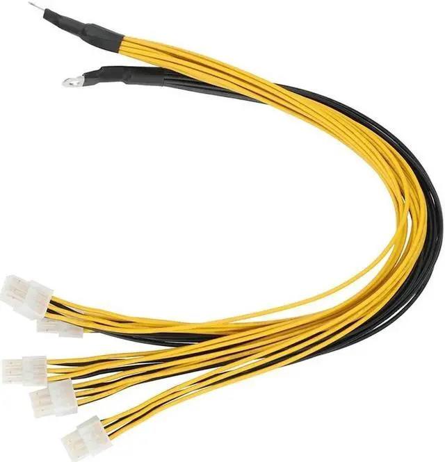 Alt view image 2 of 4 - Ruth's sister 6Pin Connector Server Power Supply Cable Pcie Express For Antminer S9 S9I Z9 For P3 P5 Support Miner PSU Cable
