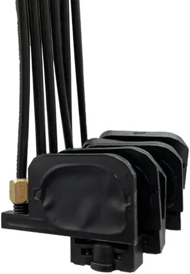 Alt view image 4 of 4 - Ruth's sister 6 Color Ink Tube Hose Pipe Pipe Line 1.3M With Uv Square Small Damper Screw Nuts Oring For R330 R290 T50 L800