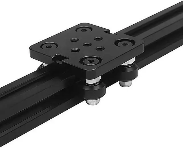 Alt view image 3 of 4 - Ruth's sister 3D Printer Accessories Parts, Openbuilds2040 Aluminum Profile Pulley V-Shaped Gantry Plate, V-Slot Mini Five-Wheel Disc