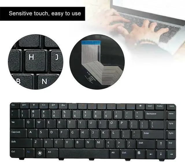 Alt view image 3 of 4 - Ruth's sister Laptop Built-In Keyboard For N4010 N4020 M4010R N4030 N5020 N5030 N3010 Laptop Replacement Keyboard(US)