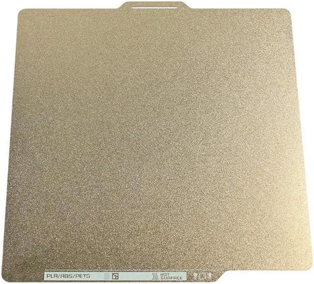 Alt view image 3 of 4 - Ruth's sister For Bambu Lab X1 P1S P1P Build Plate PEI Bed Texture Double Sided Spring Steel 257X257mm For Lab P1 3D Printer Easy Install