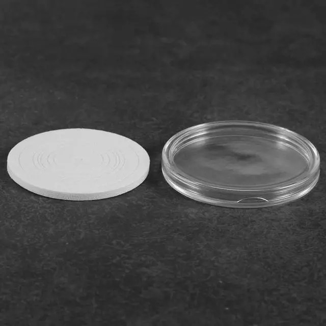 Alt view image 2 of 4 - Ruth's sister 46 Mm Coin Capsules Plastic Round Coin Holder Case And 7Sizes (16/20/25/27/30/38/46Mm) Protect Gasket