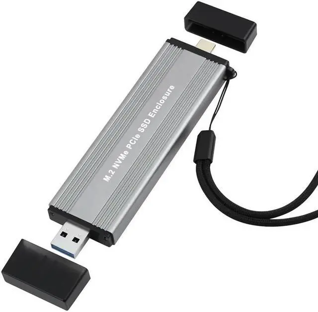 Main image of Ruth's sister M.2 NVME Pcie SSD Enclosure Case With USB C 3.1 Gen 2 USB3.0 To M.2 M Key HDD Enclosure For 2230 2242 2260 2280