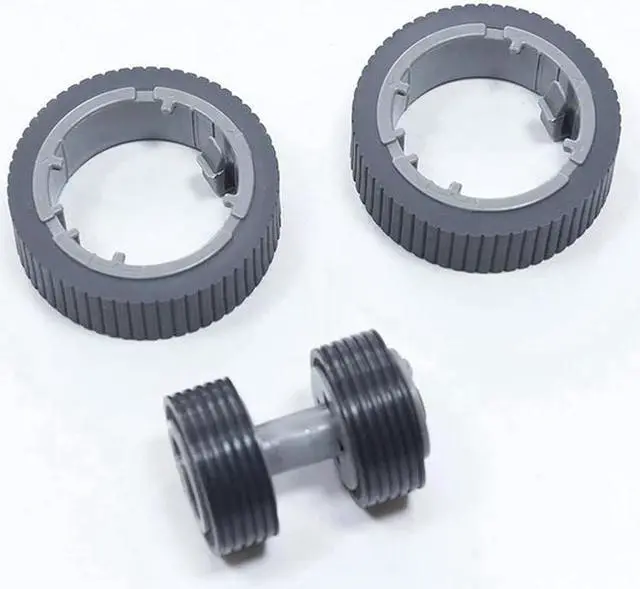 Alt view image 3 of 4 - Ruth's sister 2X Pa03670 - 0001 Pa03670 - 0002 Consumable Set Pick Roller + Brake Roller PICKUP Roller For FUJITSU Fi-7160 Fi-7260