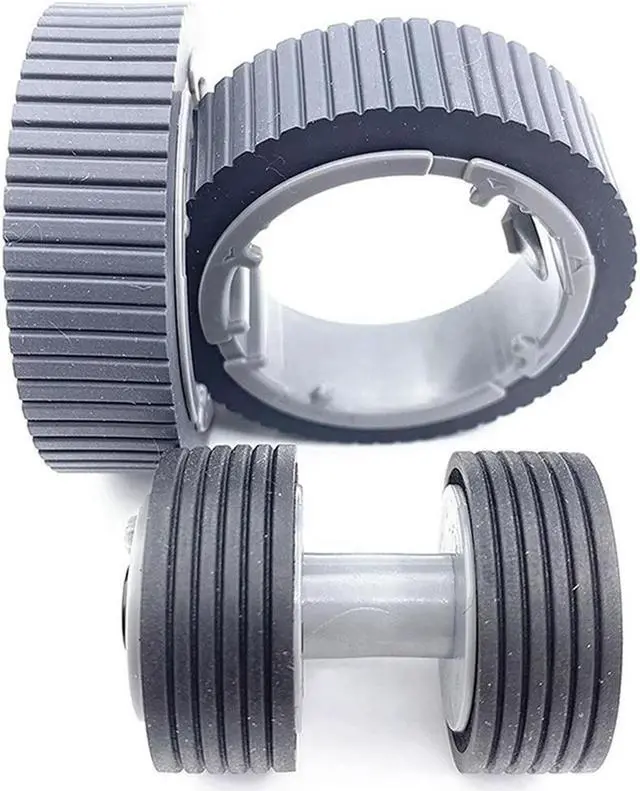 Alt view image 2 of 4 - Ruth's sister 2X Pa03670 - 0001 Pa03670 - 0002 Consumable Set Pick Roller + Brake Roller PICKUP Roller For FUJITSU Fi-7160 Fi-7260