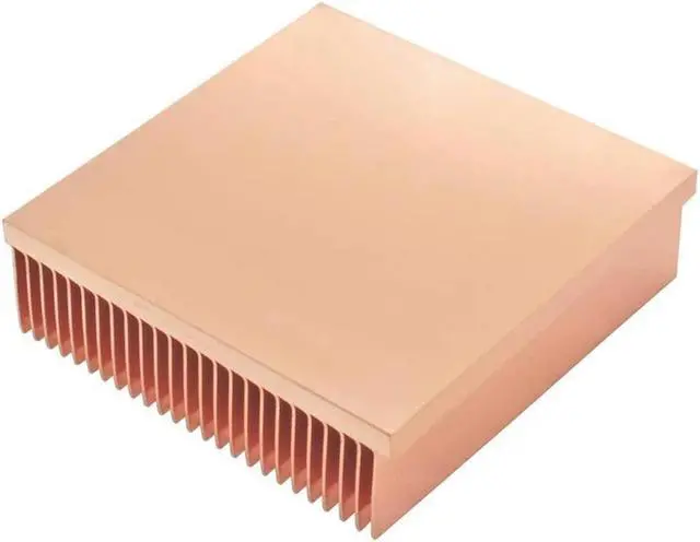 Alt view image 2 of 4 - Ruth's sister Pure Copper Radiator DIY Radiator Cooler Is Suitable For Raspberry Pi Electronic 3D Printer Chip IC