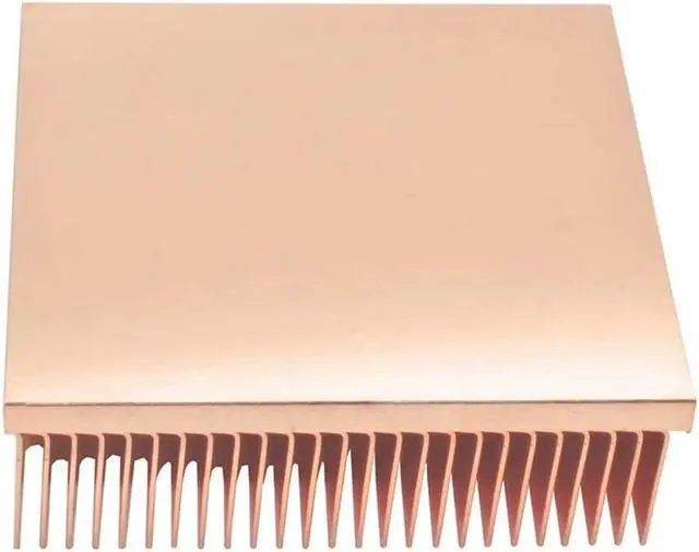 Alt view image 3 of 4 - Ruth's sister Pure Copper Radiator DIY Radiator Cooler Is Suitable For Raspberry Pi Electronic 3D Printer Chip IC
